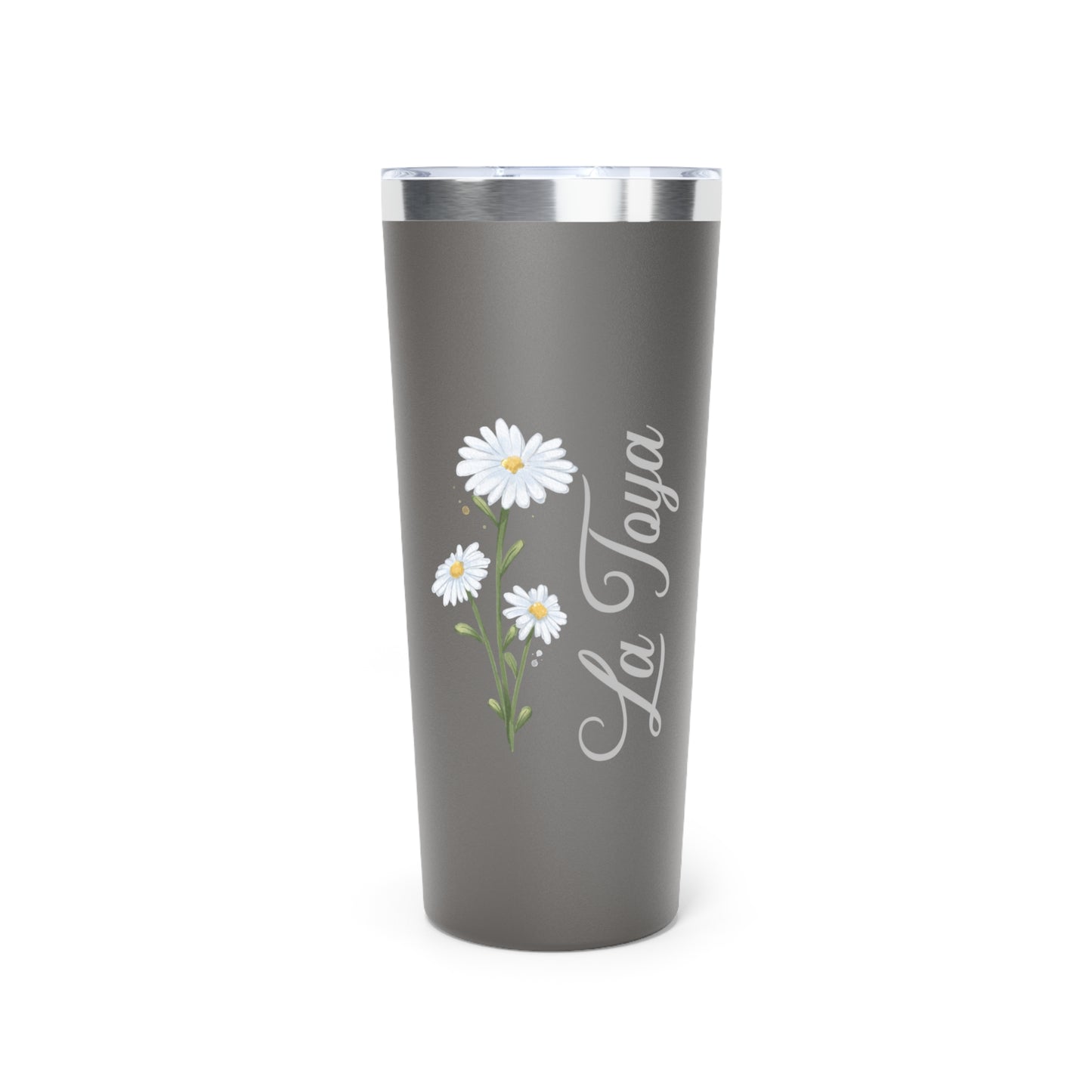 April Personalized Birth Flower Tumbler, Personalized Birth Flower Coffee Cup With Name, Gifts for Her, Bridesmaid Proposal, Party Favor