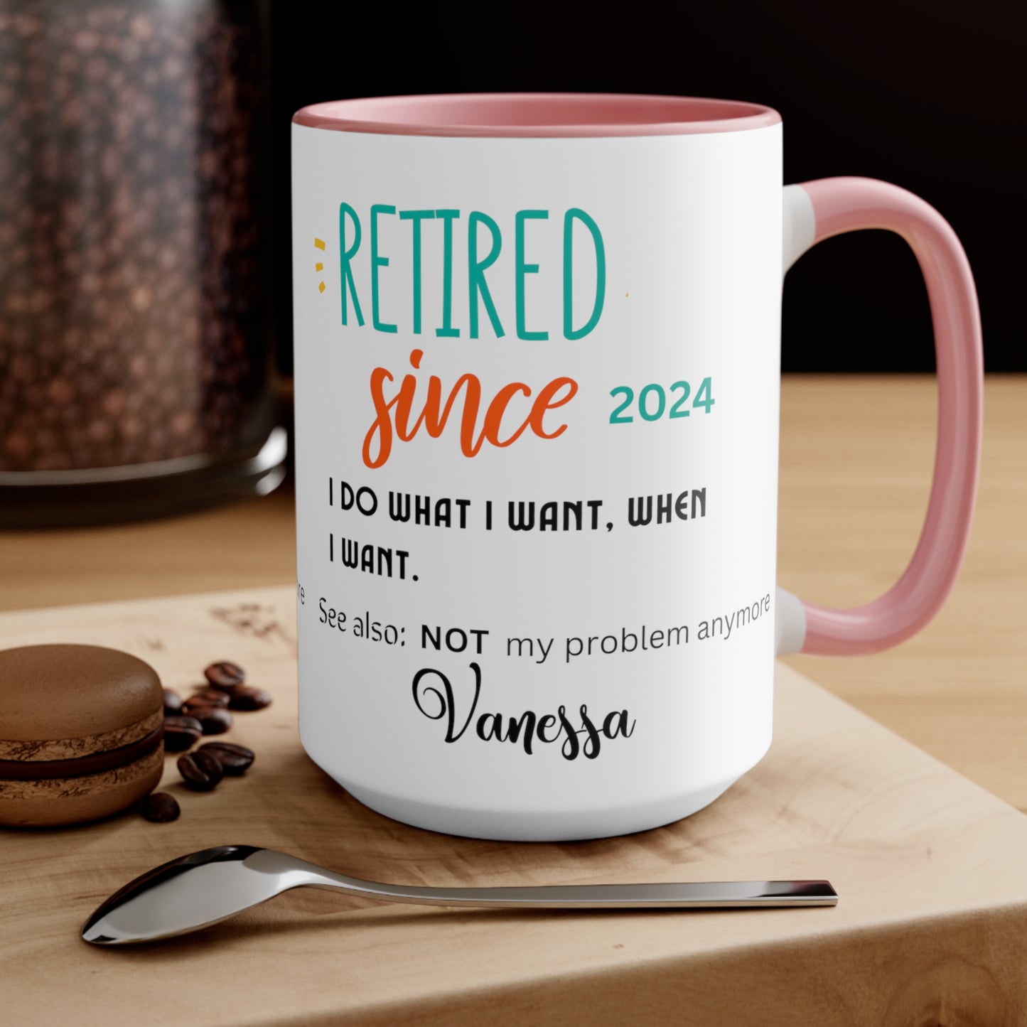 Personalized Retired Coffee Mug, Retirement Coffee Mug Cup, Retirement Mug, Retirement Cup, Retirement Gifts For Women, Gift for Men