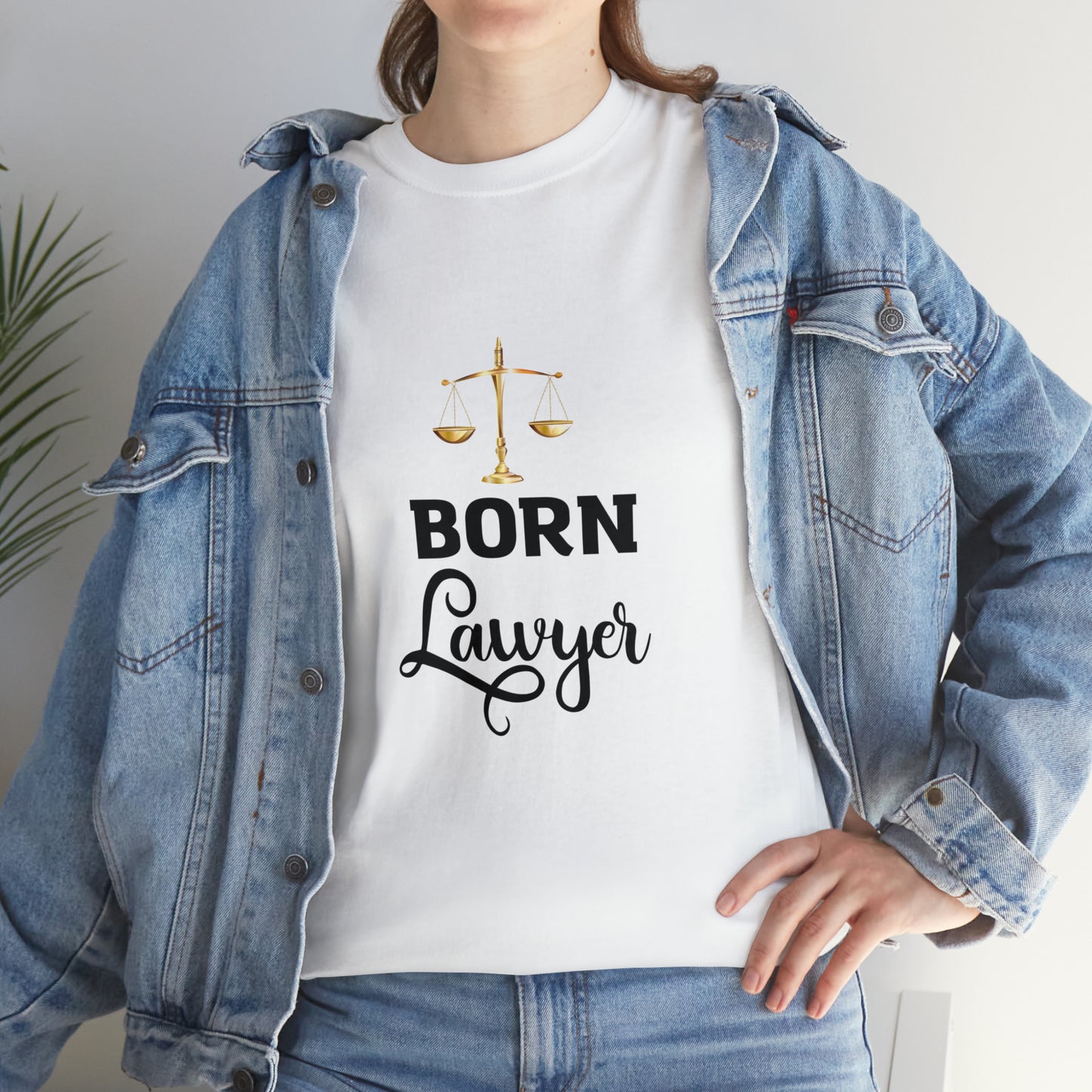 Unisex Born Lawyer Shirt, Gift For Lawyer, Law School Graduation Shirt, Law School Shirt, Attorney Shirt, Funny Lawyer Shirt, Lawyer Shirt