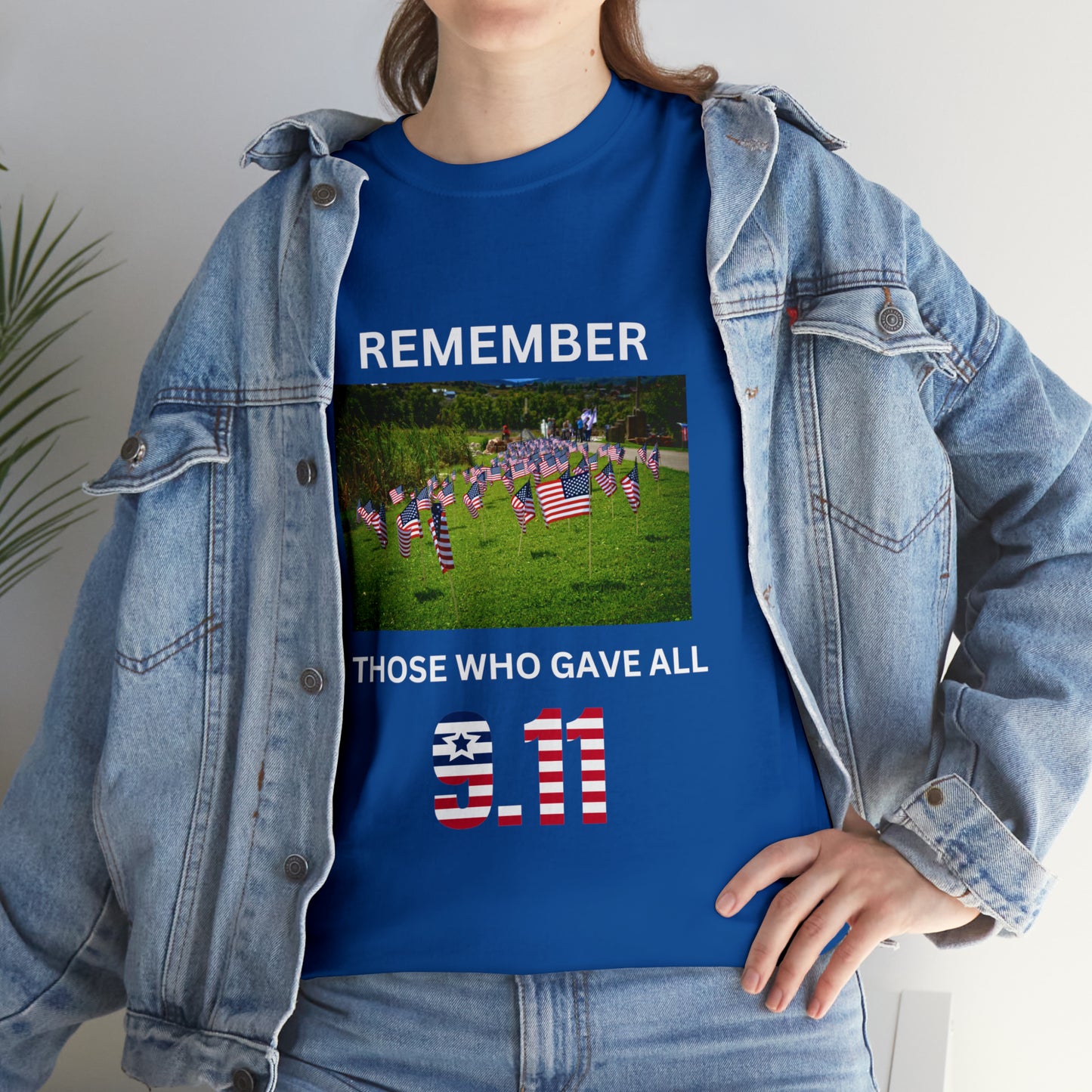 Unisex Heavy Cotton Tee- Remember Those Who Gave All