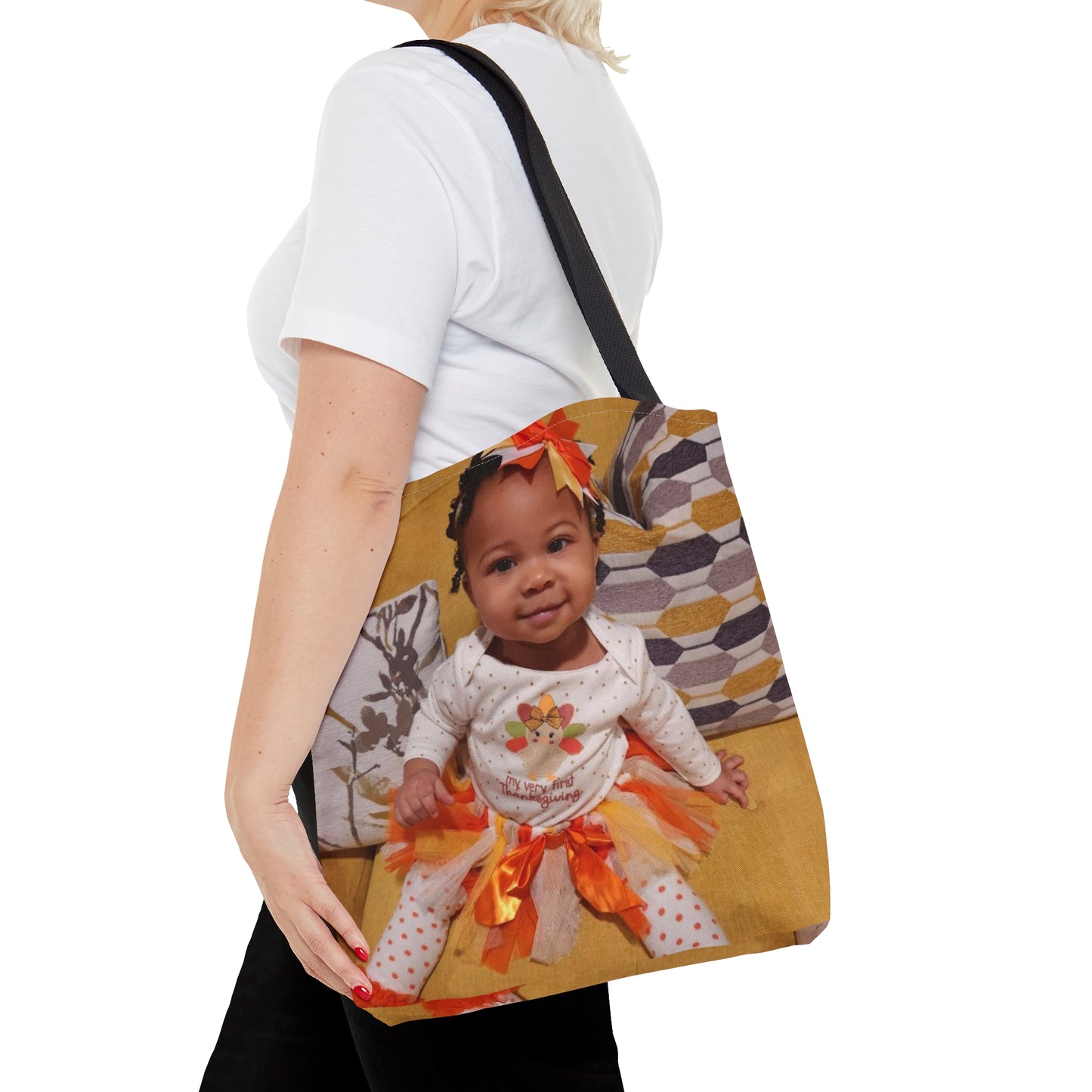 Brielle's First Thanksgiving Tote Bag (AOP)
