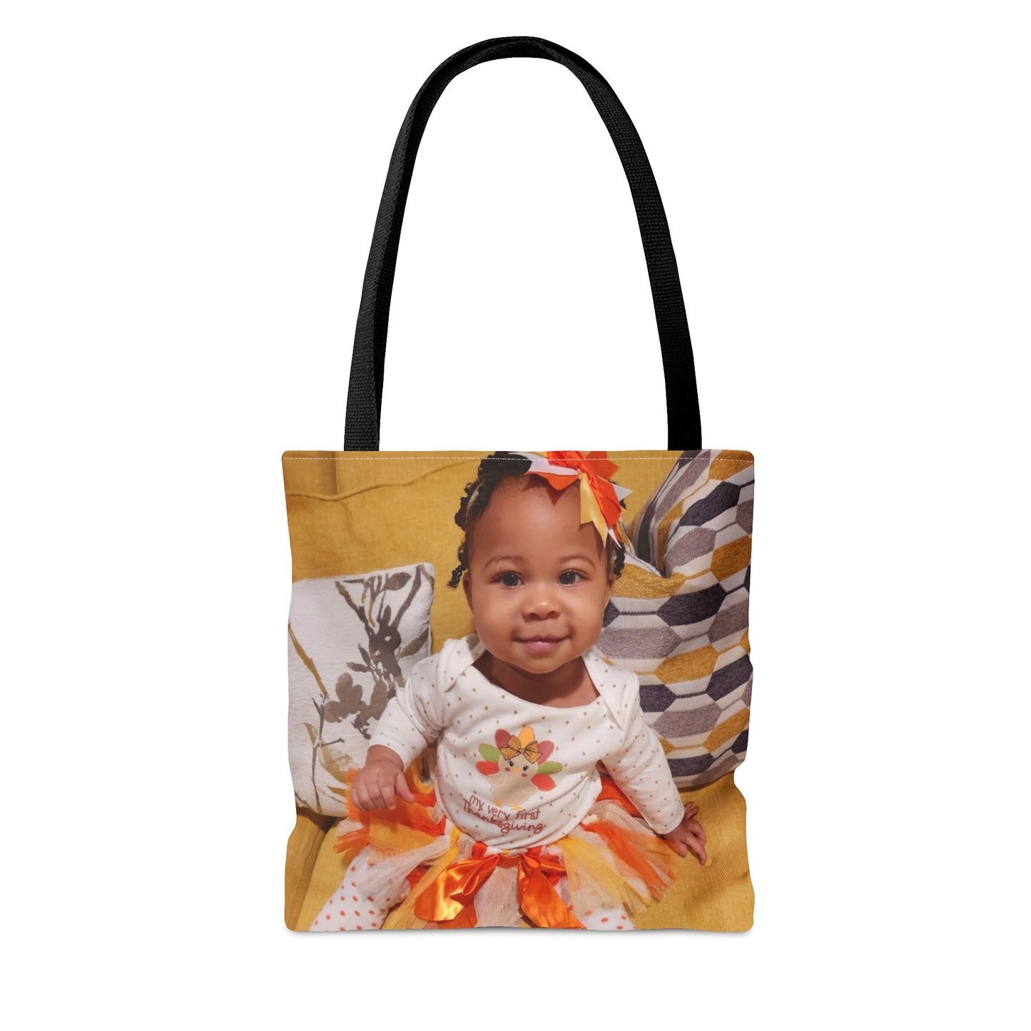 Brielle's First Thanksgiving Tote Bag (AOP)