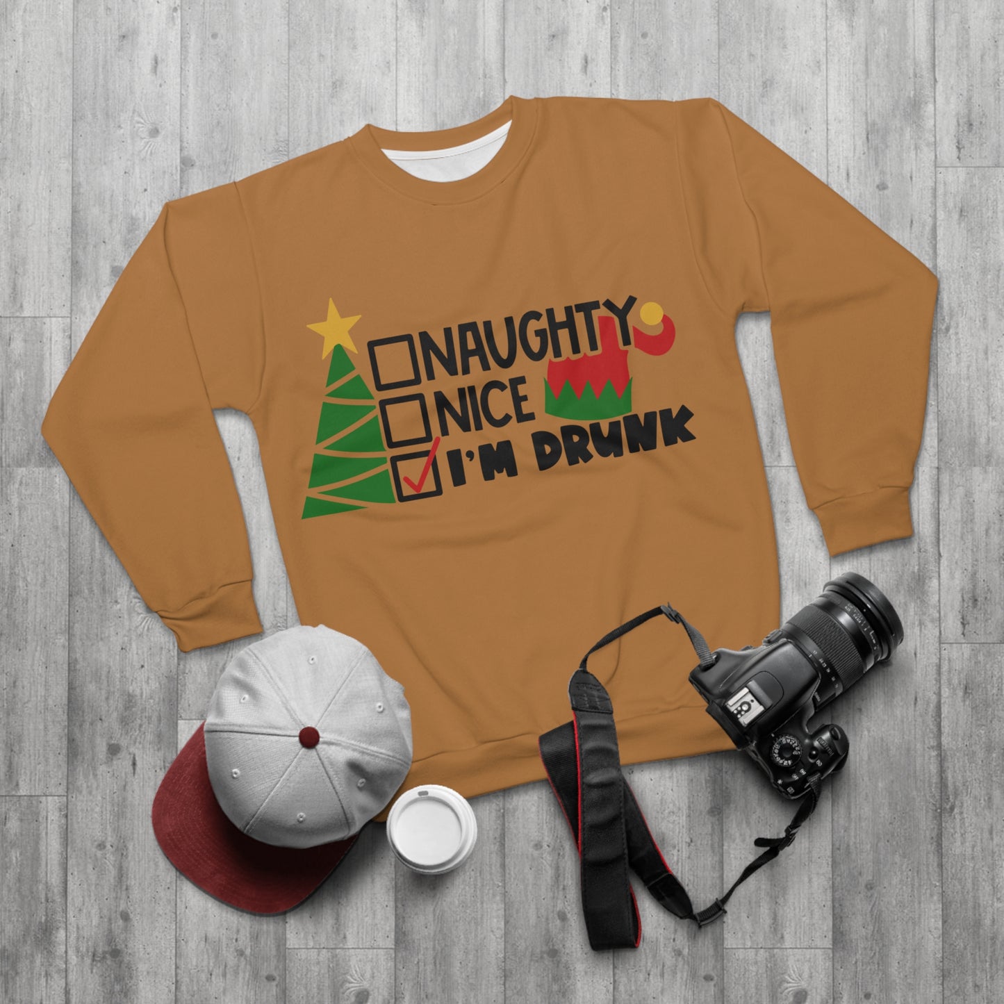 I'm Drunk Unisex Sweatshirt (AOP)