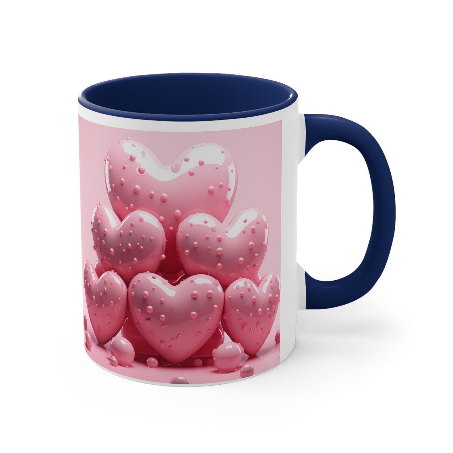 3D Valentine candy heart mug, couple mug, love heart couple mug, Funny Valentine Heart Candy, heart candy mug, conversation heart mug, Heart-Shaped Mug, Coffee Mug, 11oz