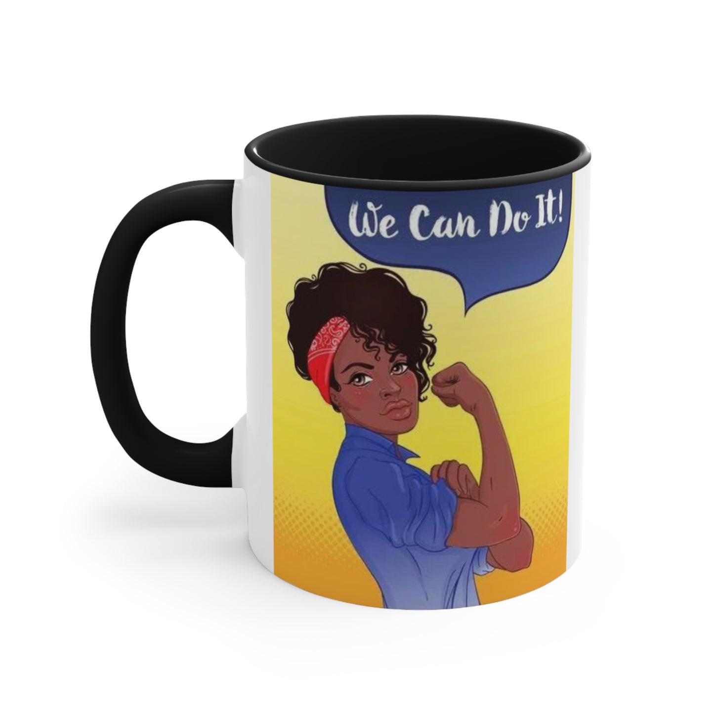 We Can Do It Ceramic Coffee Mug, teacher gift, coworker gift, unique gift, gift for mom, gift for dad, funny mug, Motivation gift
