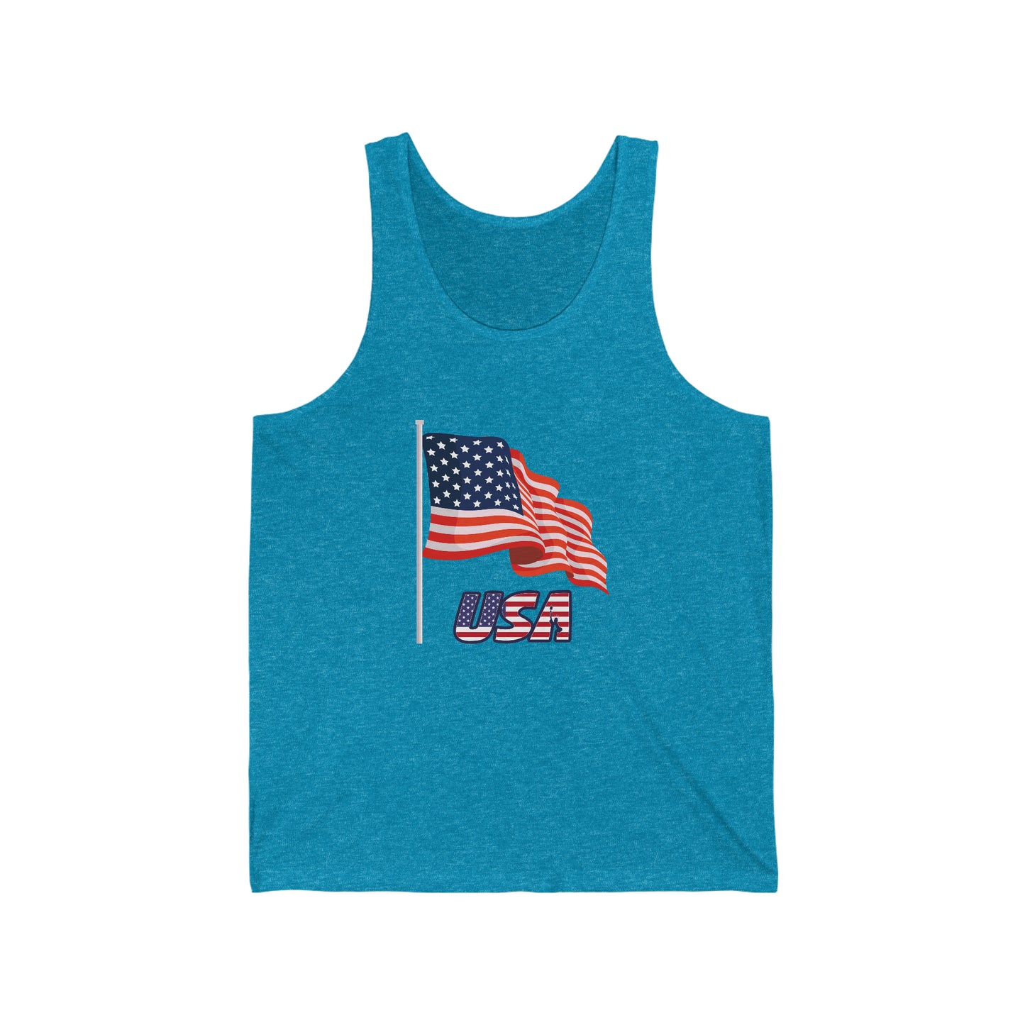 Unisex Jersey Tank, 4th of July Tank Top| Stars and Stripes Tees | Independence Day Tank Top | Freedom Tank Top | Patriotic Tank Top | Memorial Day Tank Top