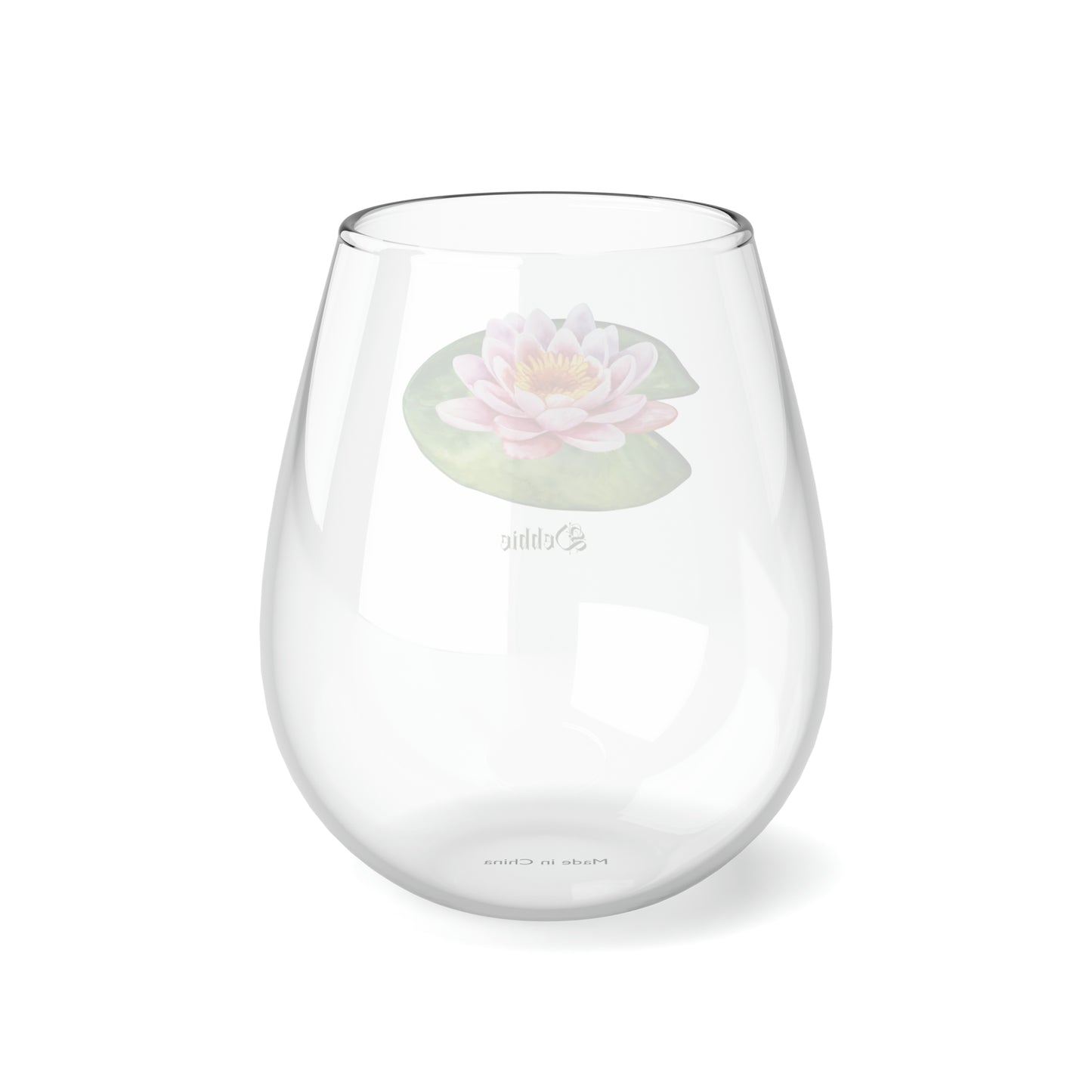 July PERSONALIZED Birth Flower Wine Glass, Birth Flower Gifts, Birth Flower wine glass, Birth Flower Gifts for Women, Gift for coworker, sister gift, birthday gift, Valentine gift, Stemless Wine Glass, 11.75oz