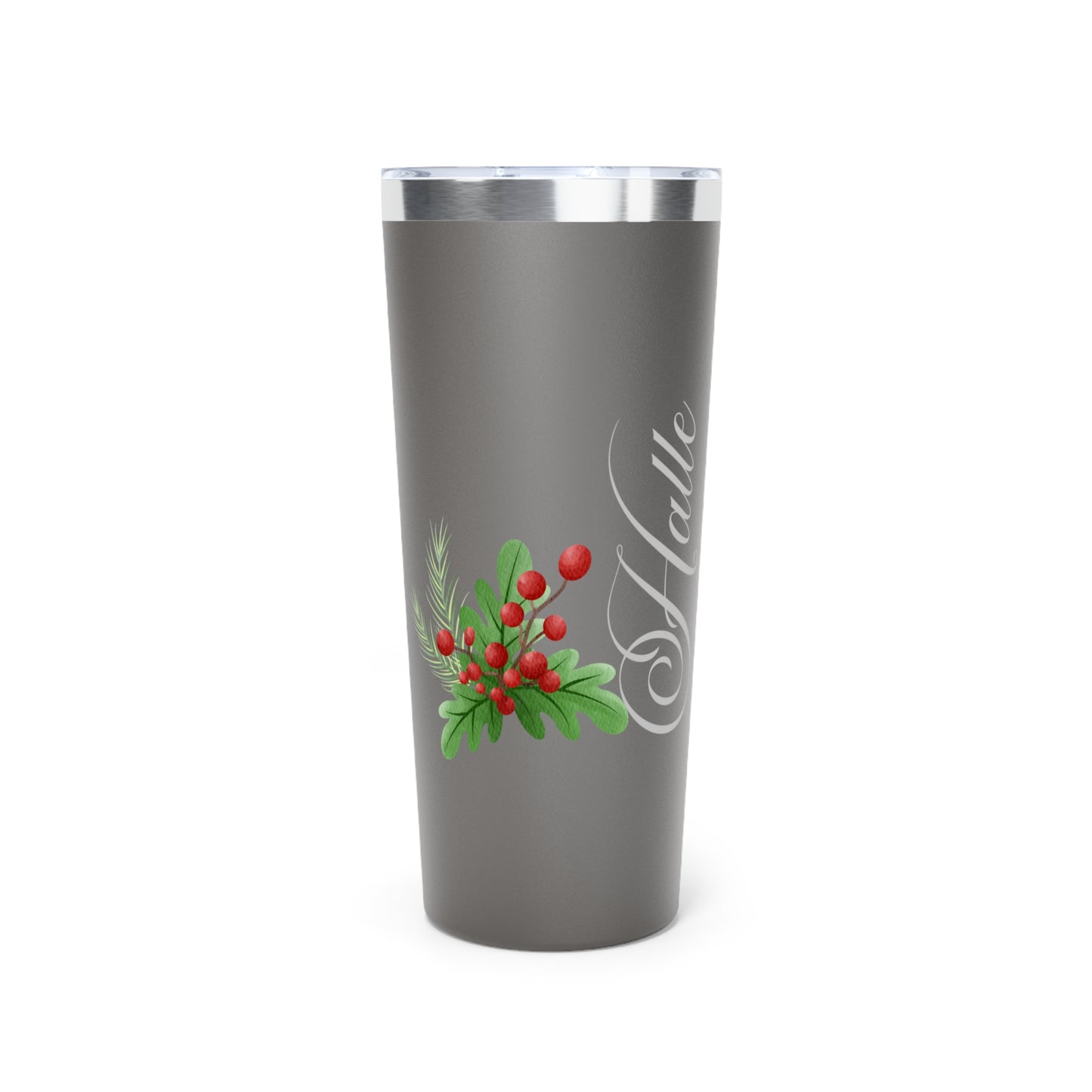 December Personalized Birth Flower Tumbler, Personalized Birth Flower Coffee Cup With Name, Gifts for Her, Bridesmaid Proposal, Party Favor