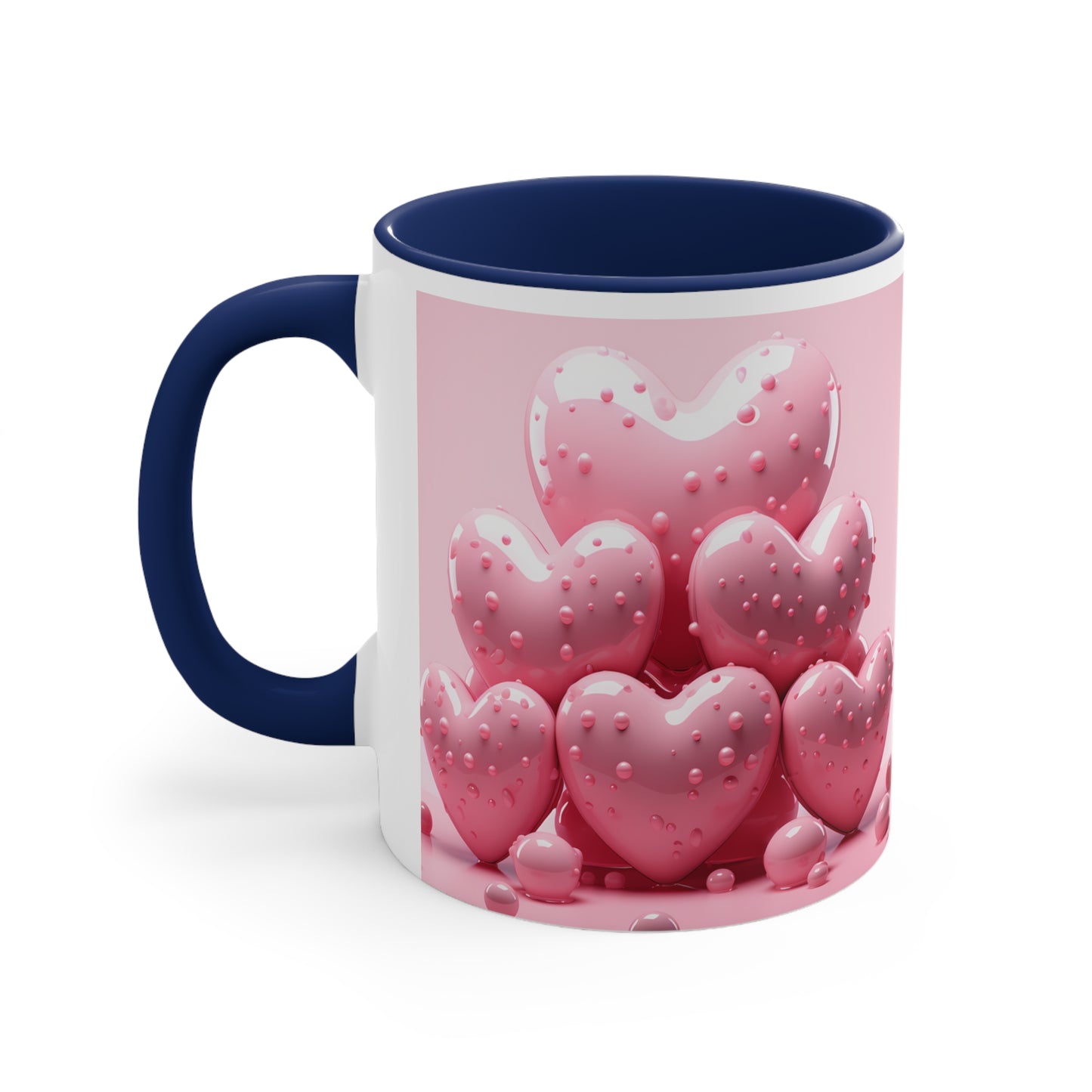 3D Valentine candy heart mug, couple mug, love heart couple mug, Funny Valentine Heart Candy, heart candy mug, conversation heart mug, Heart-Shaped Mug, Coffee Mug, 11oz