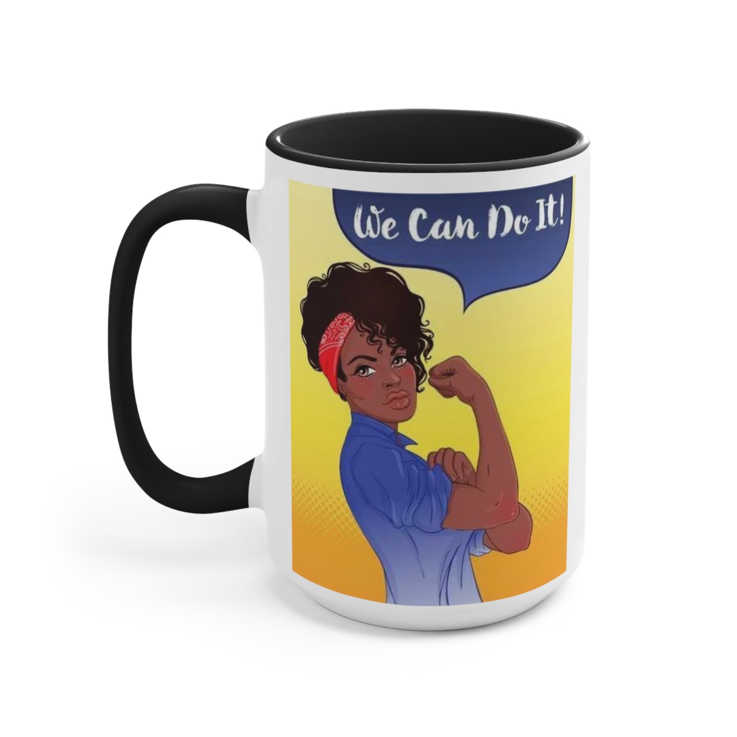We Can Do It Ceramic Coffee Mug, teacher gift, coworker gift, unique gift, gift for mom, gift for dad, funny mug, Motivation gift