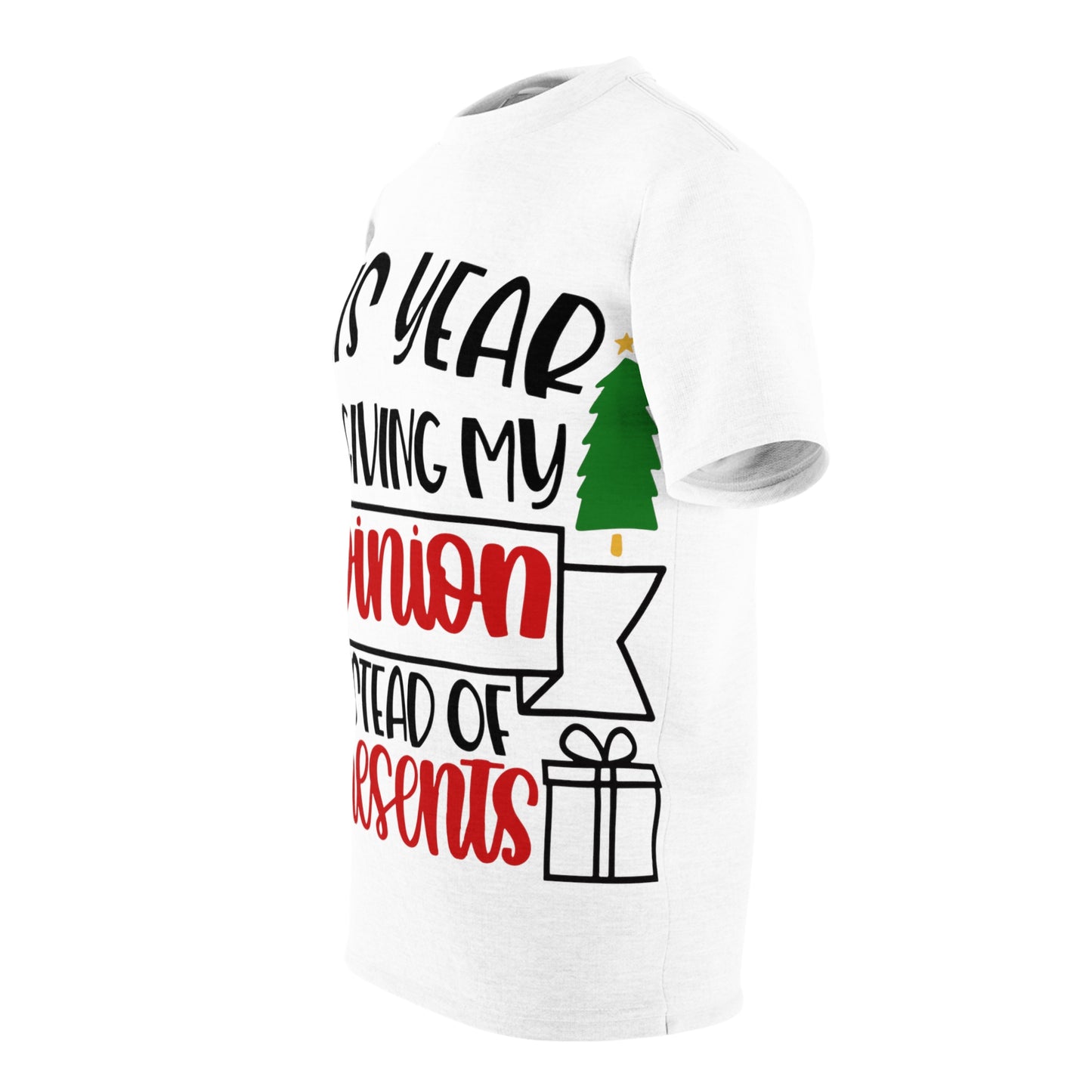 This Yeah I'm giving my opinion instead of presents Unisex Cut & Sew Tee (AOP)