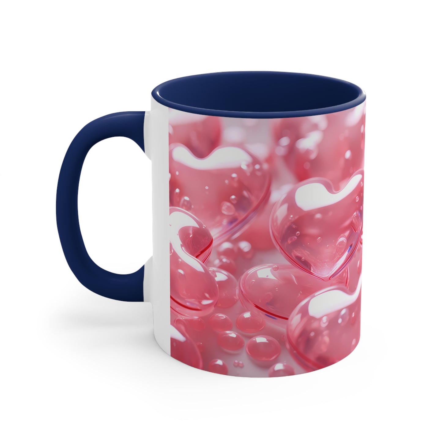 3D Valentine heart mug, Funny Valentine Heart Candy, heart candy mug, conversation heart mug, Heart-Shaped Mug, Coffee Mug, 11oz
