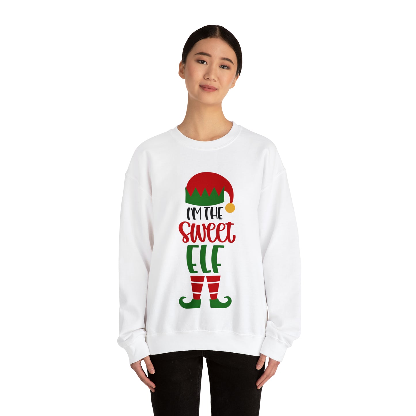 I'm the Sweet Elf Unisex Heavy Blend™ Crewneck Sweatshirt