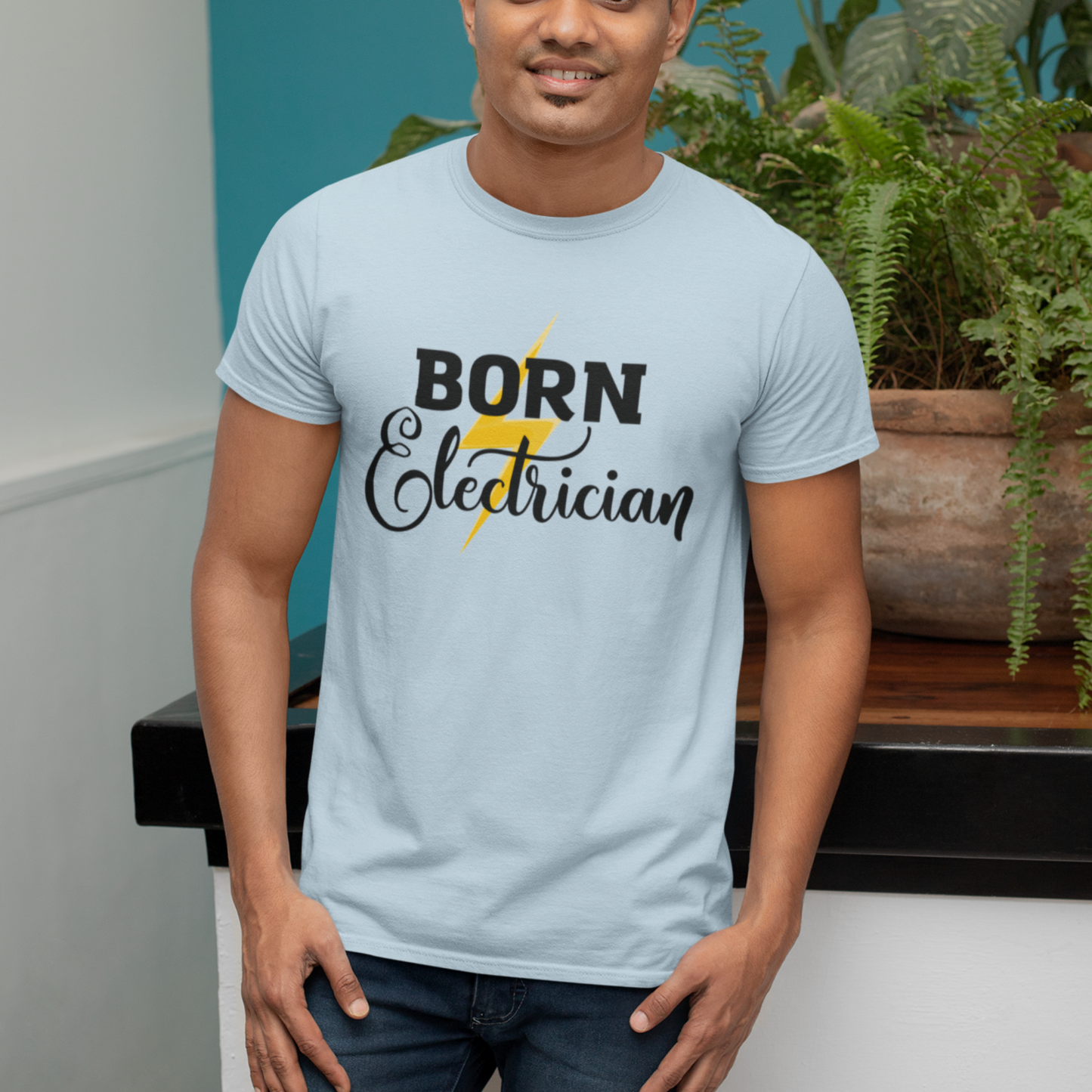 Born Electrician Unisex Tee, Electrician Husband Gift, Electrician Shirt, Electrician Gift, Electrician Shirts, Electrician Dad, Electrician T Shirt, Electrical Engineer Electrical Worker