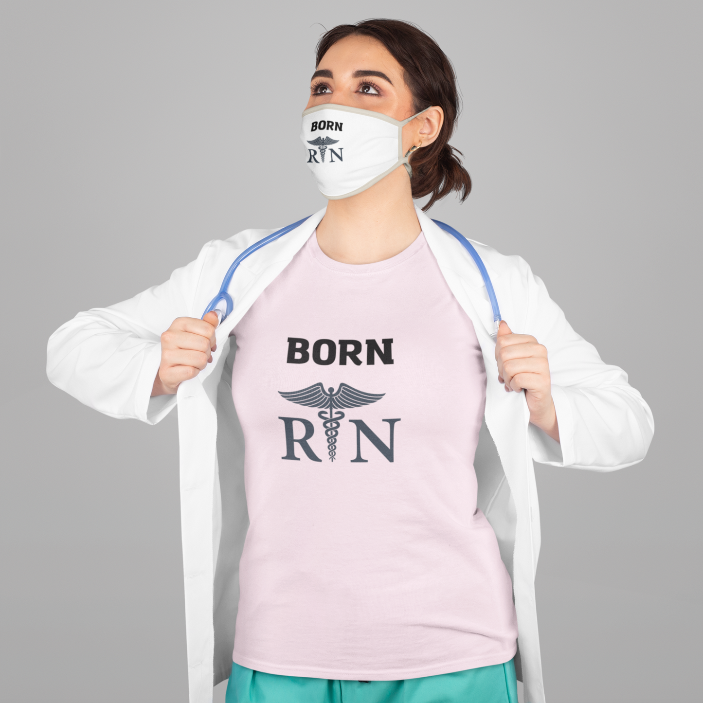 Born RN Unisex Heavy Cotton Tee, RN Nurse Shirt, Nurse T-shirt, Nurse Life, Christmas Gifts, Birthday Gifts, Funny Nurse Shirt, Shirt, Nurse Gifts, Nurse Appreciation, Nurse Shirt, Nursing School Tee, RN shirt