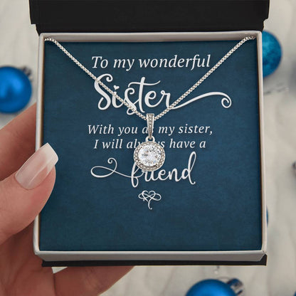 Eternal Hope Necklace, Sister gift, Gift for Sister, Sister necklace, best Sister gift, Sister gifts, Big sister, Christmas gift for Sister, Little sister, Sister Birthday Gift