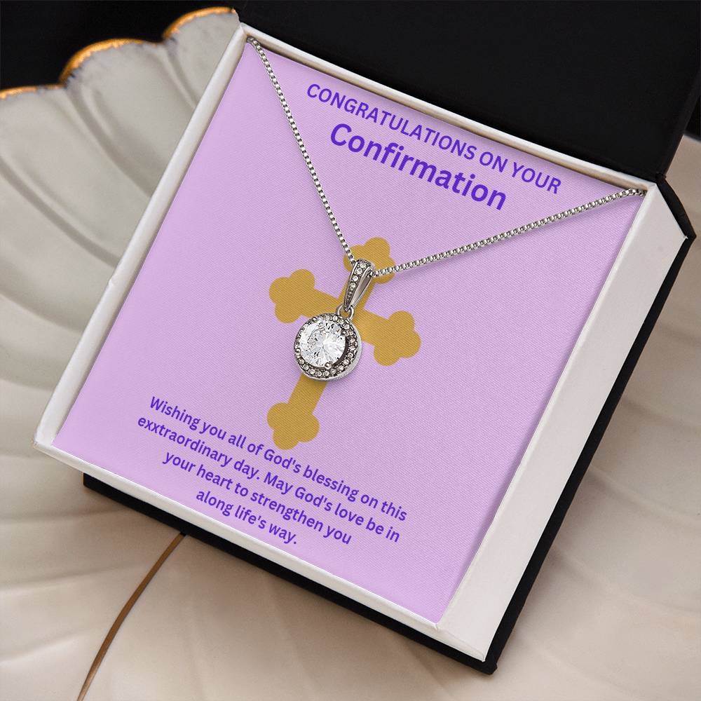 Confirmation Necklace, Christian Gift, Gift from Godparent, Gift from Parent, Gift Necklace, Baptism Gift, First Communion, Faith, Christening, Confirmation, Confirmation Gift for Her/Him, Holy Confirmation