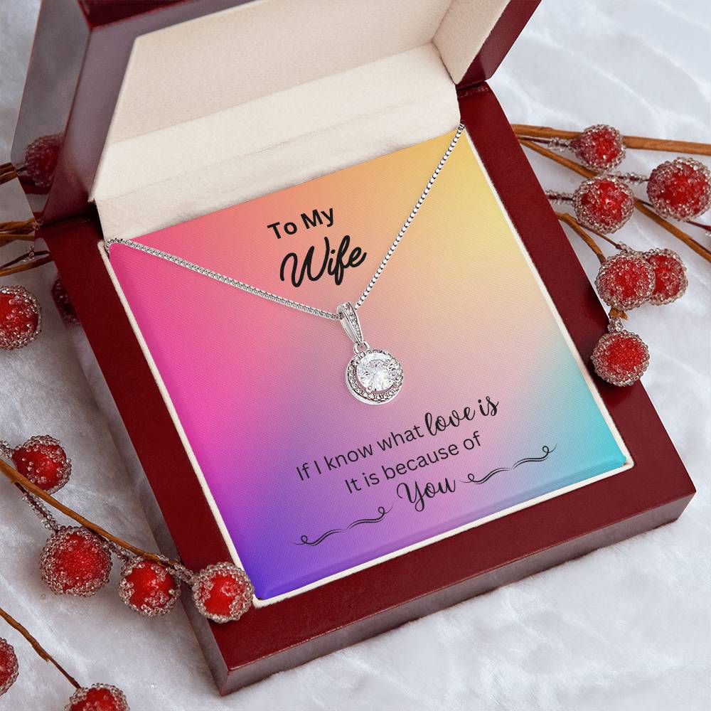 Revd Eternal Hope Necklace For Wife, Wife Gift, Mother's Day Gift, Wife Necklace, Mother's Day Gift From Husband, Mother's Day Gift From Spouse, Wife Birthday Gift, Just Because Gift to Wife, Birthday Gift, Anniversary Gift