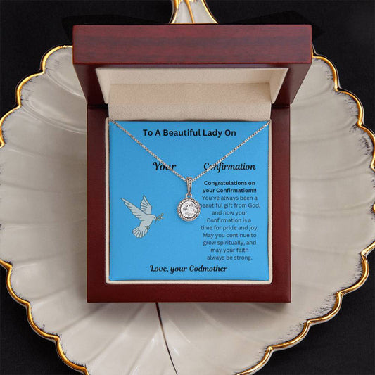 Revd Confirmation Gift from Godmother, Confirmation Gift for Girls, Gift from Godparent, Confirmation Necklace, Holy Confirmation for Girls, Confirmation Gift for Girls Catholic, Confirmation Cross Necklace