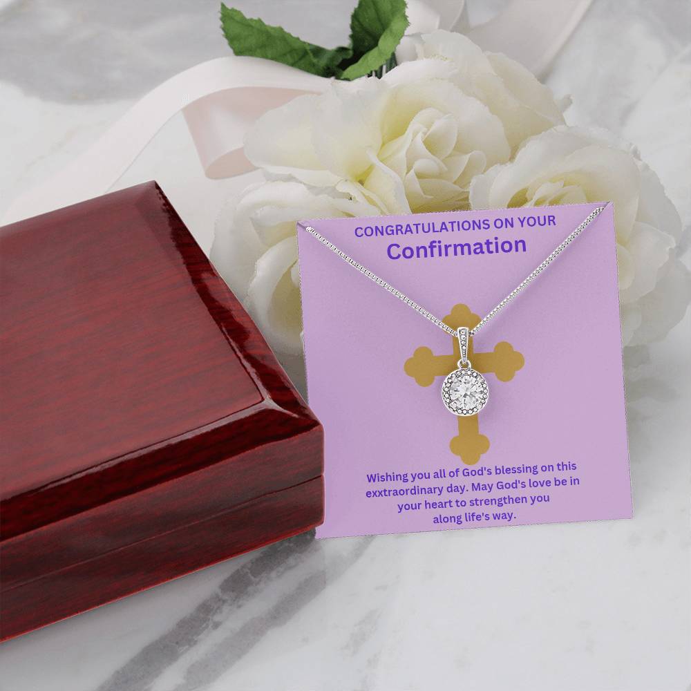 Confirmation Necklace, Christian Gift, Gift from Godparent, Gift from Parent, Gift Necklace, Baptism Gift, First Communion, Faith, Christening, Confirmation, Confirmation Gift for Her/Him, Holy Confirmation