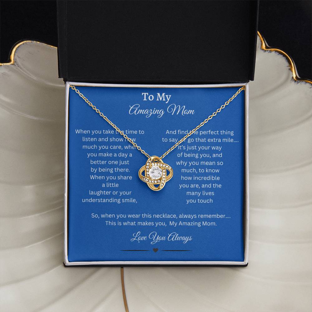 Revd To My Amazing Mom, Mom Gift From Son, Mother's Day, Mom Gift From Daughter, Son To Mom Necklace, Daughter To Mom Necklace, Mother Gift From Son, Mother Gift From Daughter, Mom Birthday Gift From Son, Mom And Son Gift, From Son to Mom Just Because