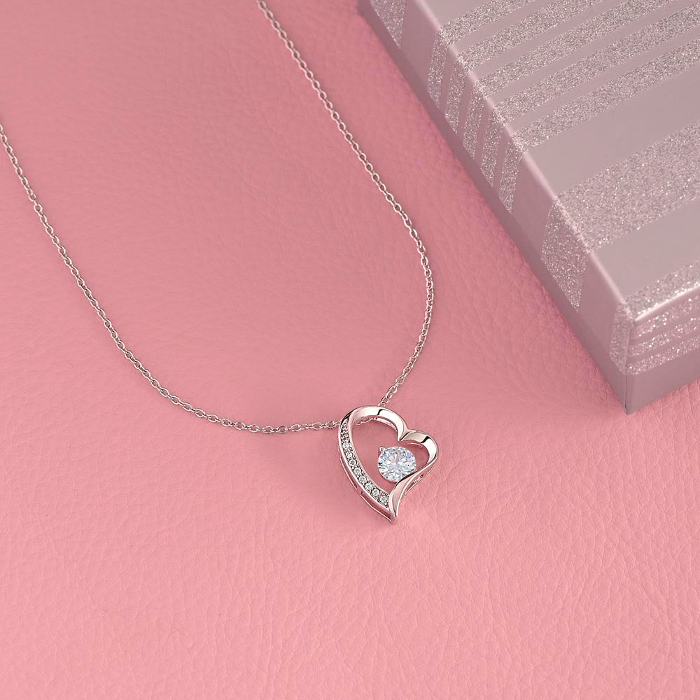 Forever Love Necklace, Confirmation Necklace, Christian Gift, Gift from Godparent, Gift from Parent, Gift Necklace, Baptism Gift, First Communion, Faith, Christening, Confirmation, Confirmation Gift for Girls Catholic, Holy Confirmation for Girls