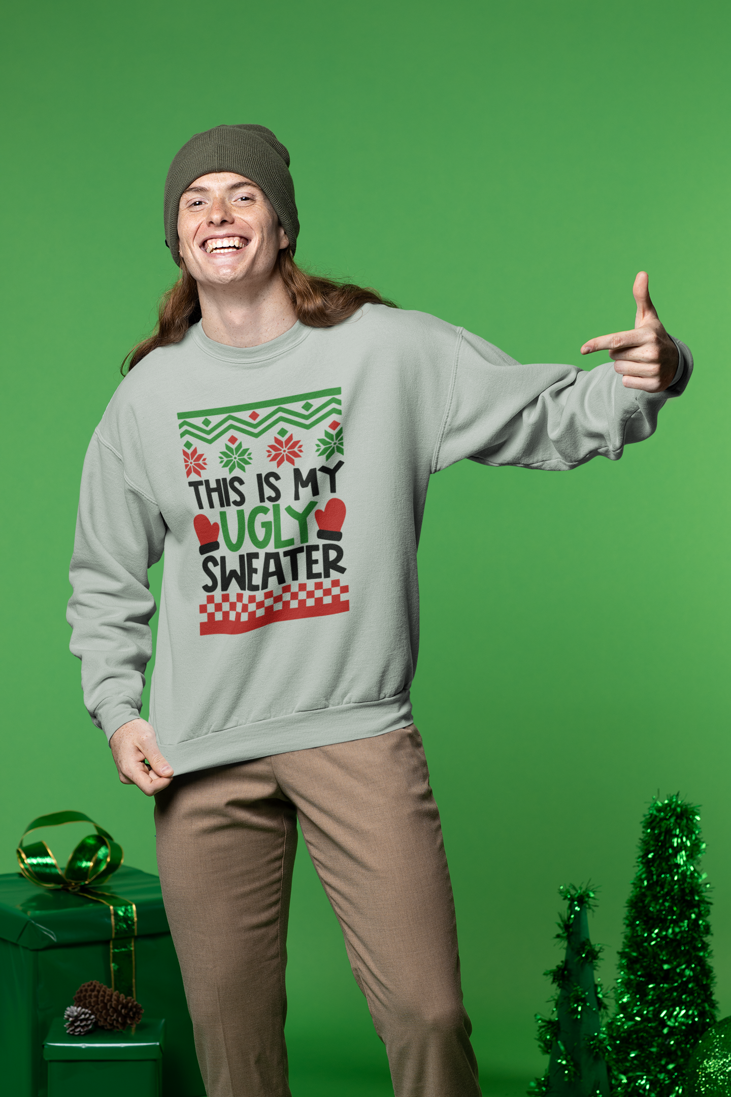 This Is My Ugly Sweater Unisex Heavy Blend™ Crewneck Sweatshirt