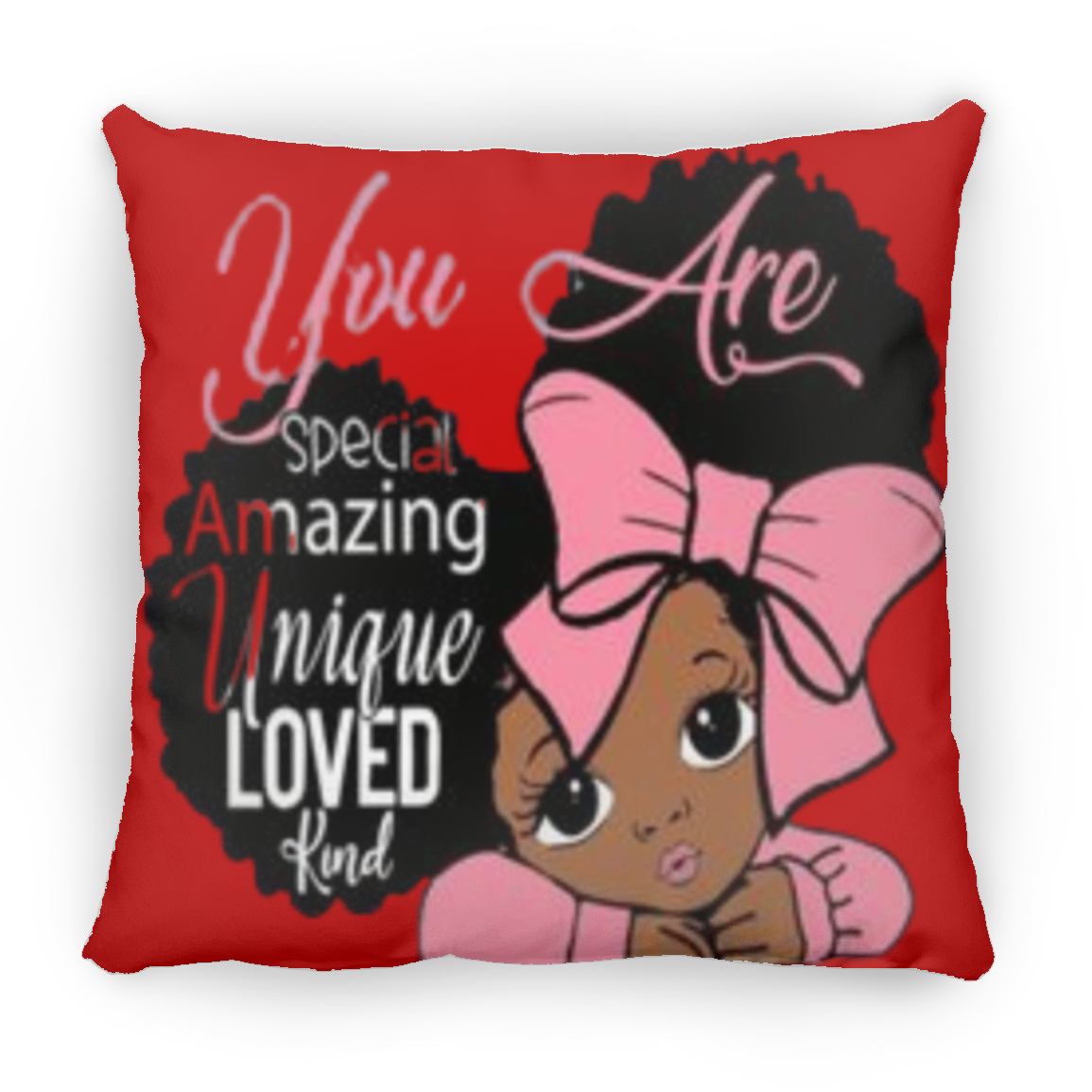 You Are Special Amazing Large Square Pillow