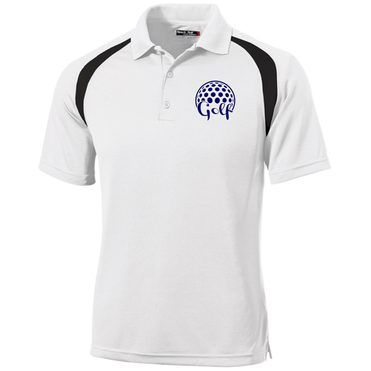 Golf Emblem Moisture-Wicking Tag-Free Golf Shirt