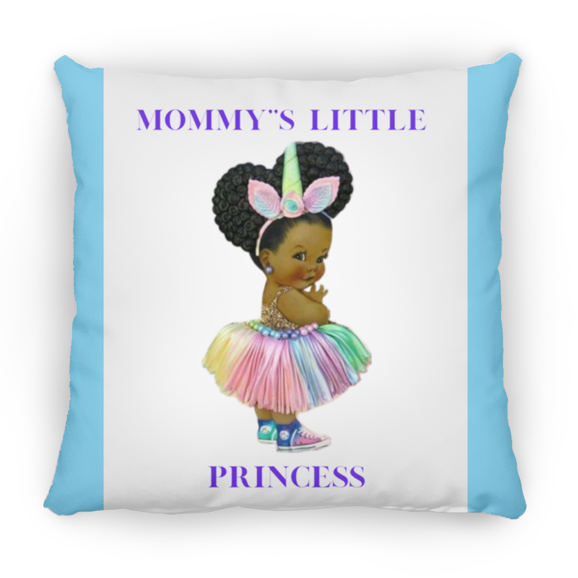 Mommy's Little Princess Large Square Pillow