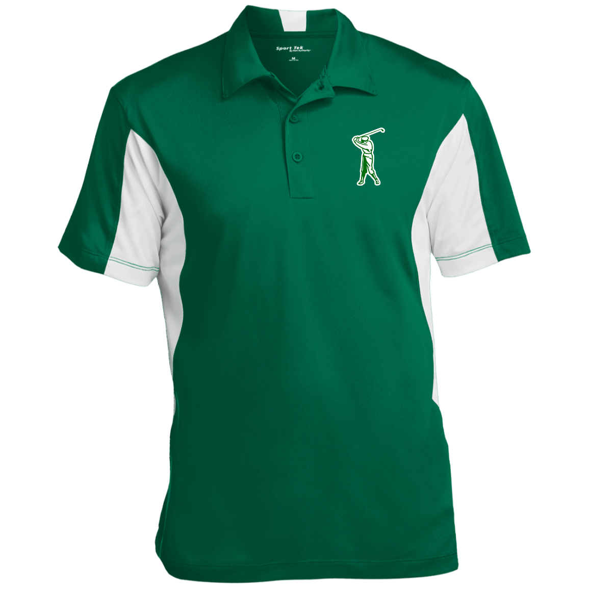 Tee Time Men's Colorblock Performance Polo