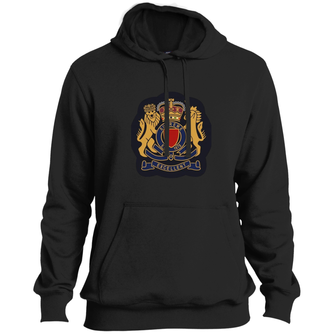 Royal EmblemTall Pullover Hoodie