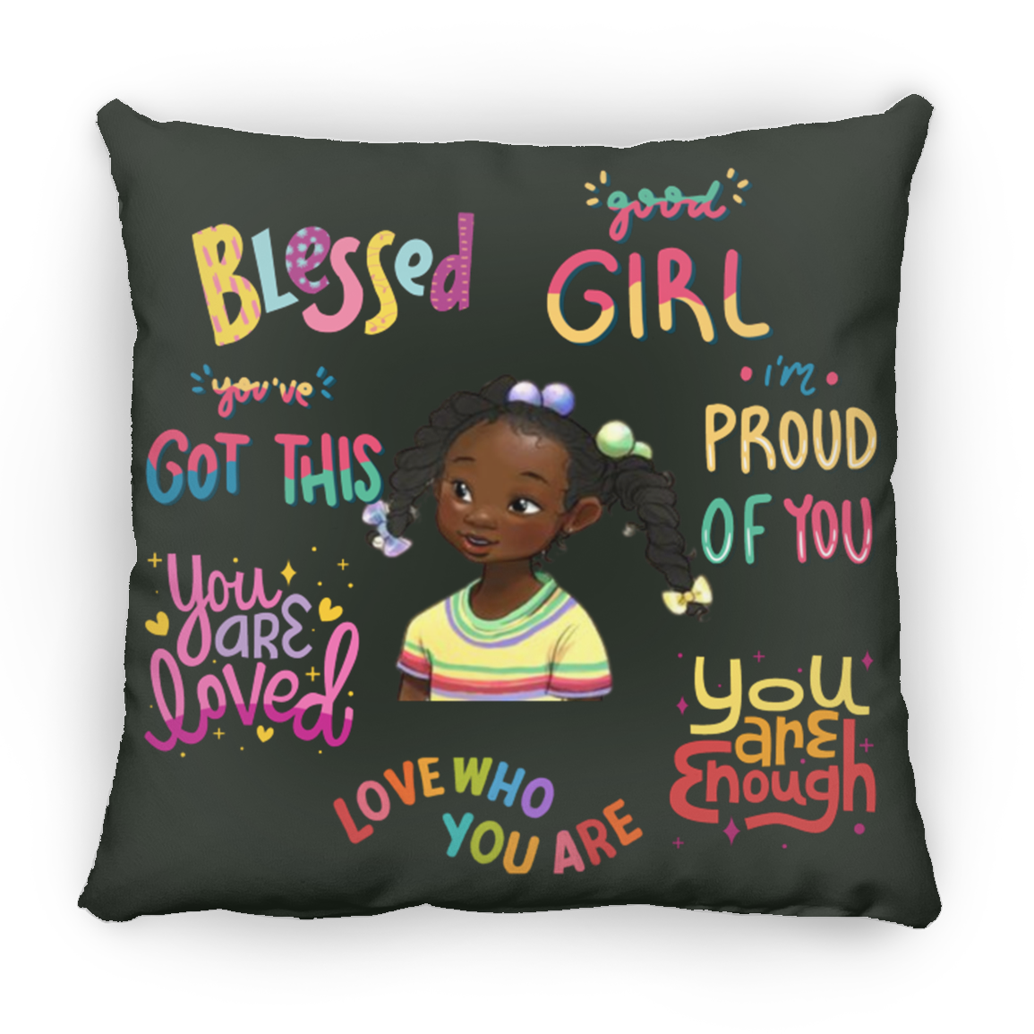 Blessed. Large Square Pillow
