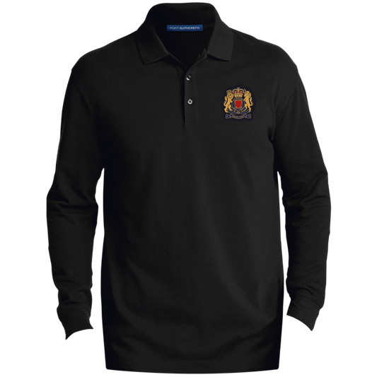 Royal Emblem Men's EZCotton™ Long Sleeve Polo