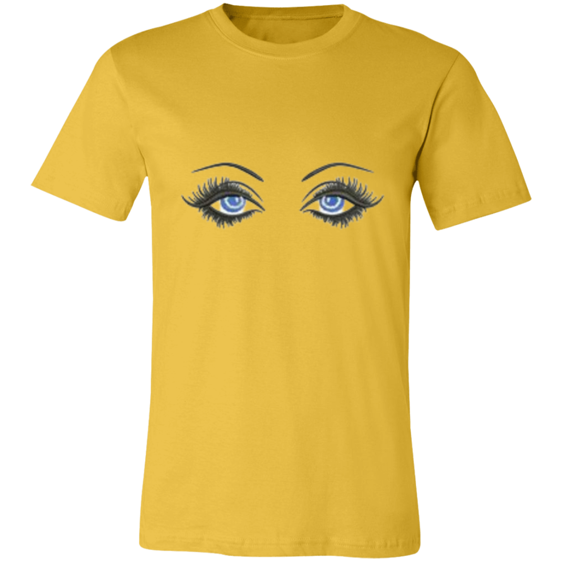 Blue Eyed Lady Unisex Jersey Short-Sleeve T-Shirt