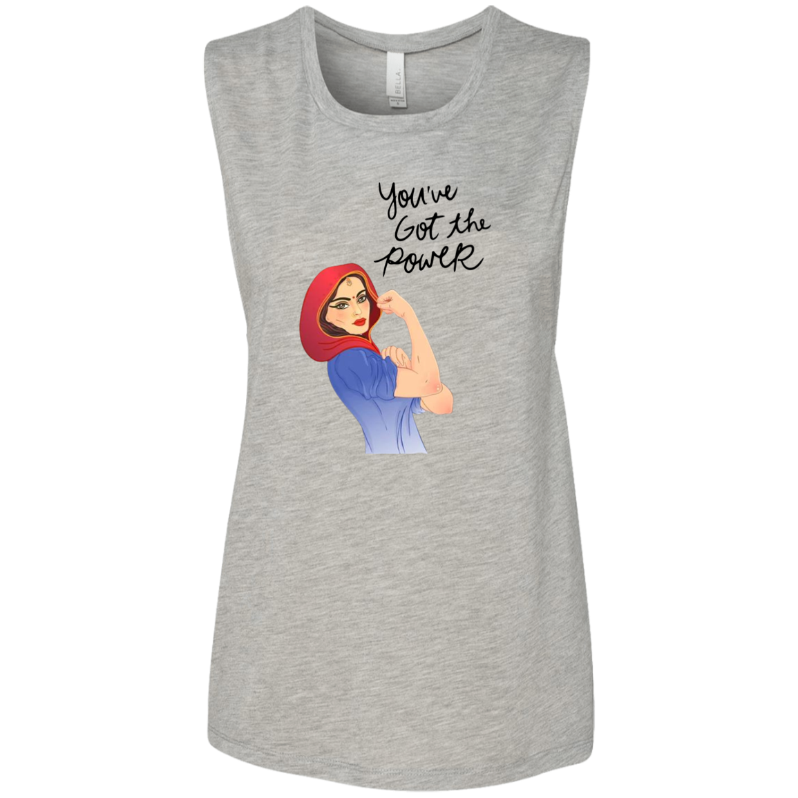 You Got The Power Ladies' Flowy Muscle Tank