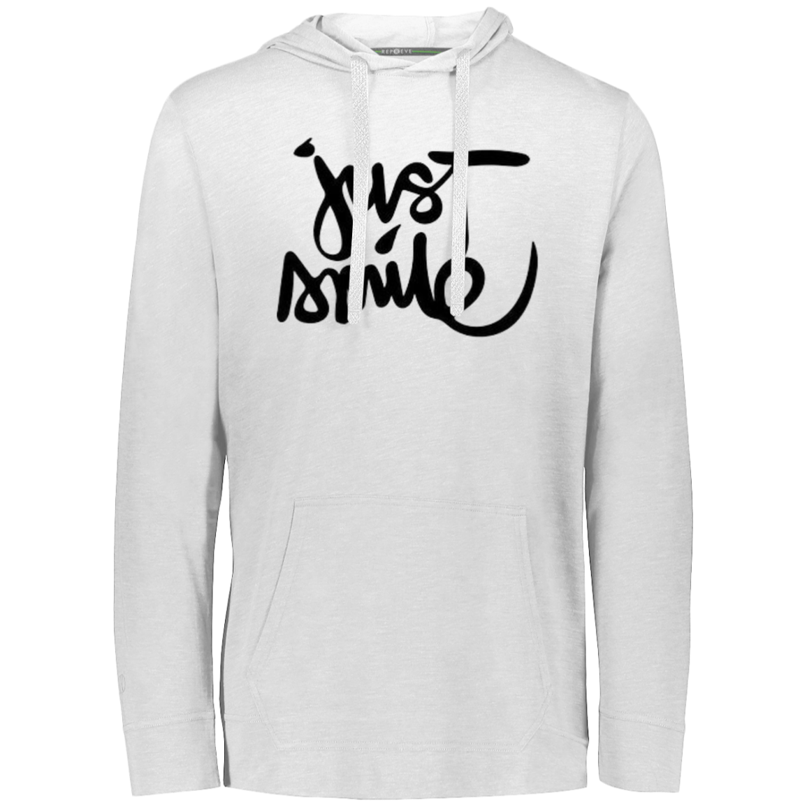 Just Smile Unisex Eco Triblend T-Shirt Hoodie