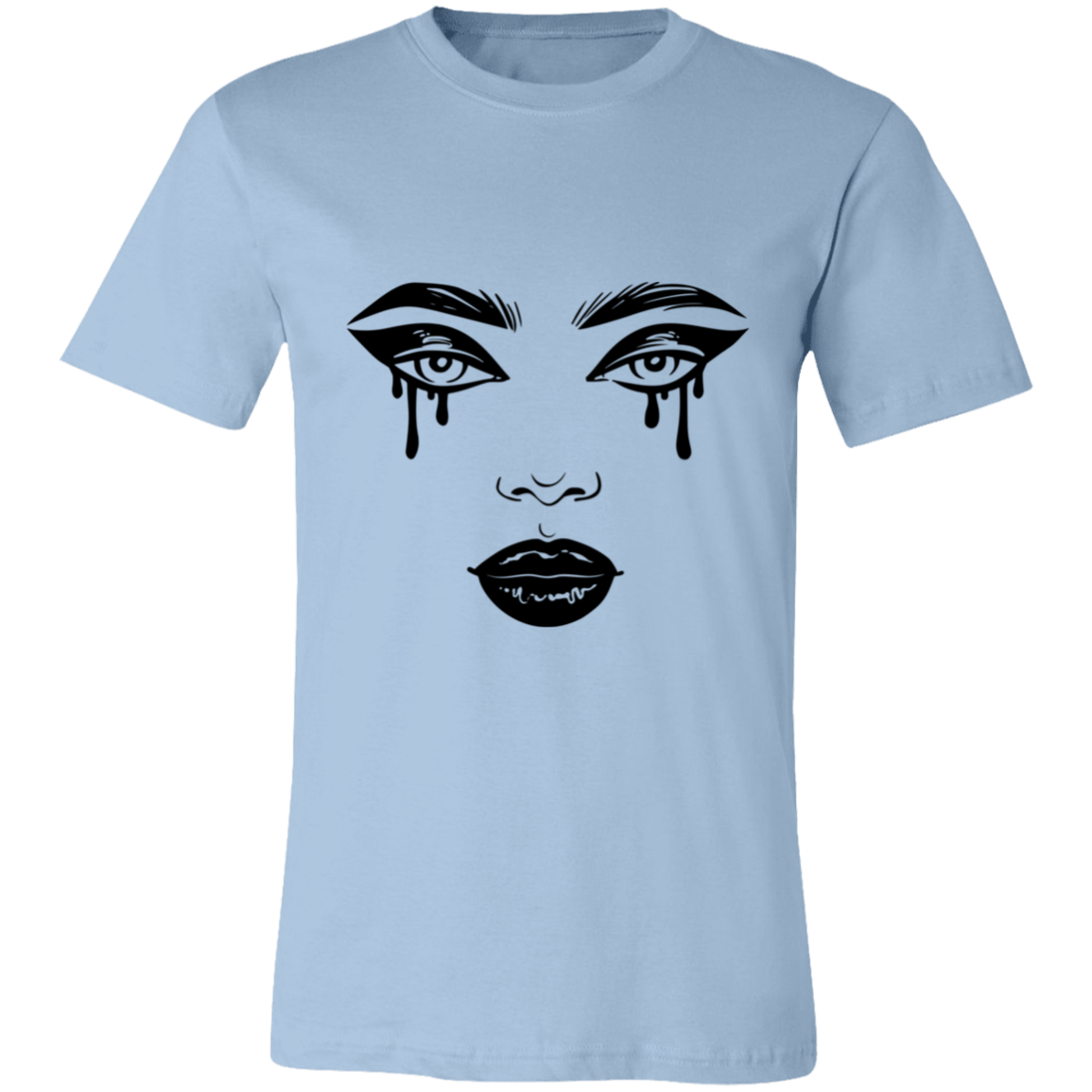 Crying Lady Jersey Short-Sleeve T-Shirt