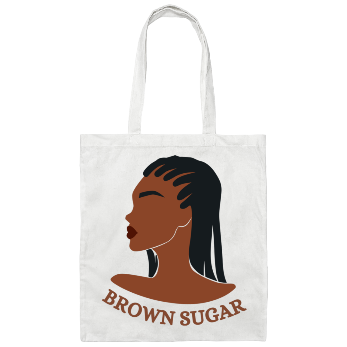 Brown Sugar Canvas Tote Bag