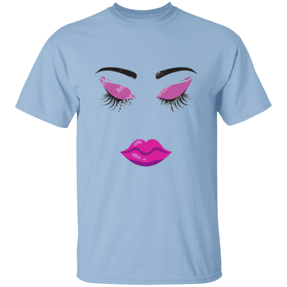 Purple Lips 5.3 oz. T-Shirt