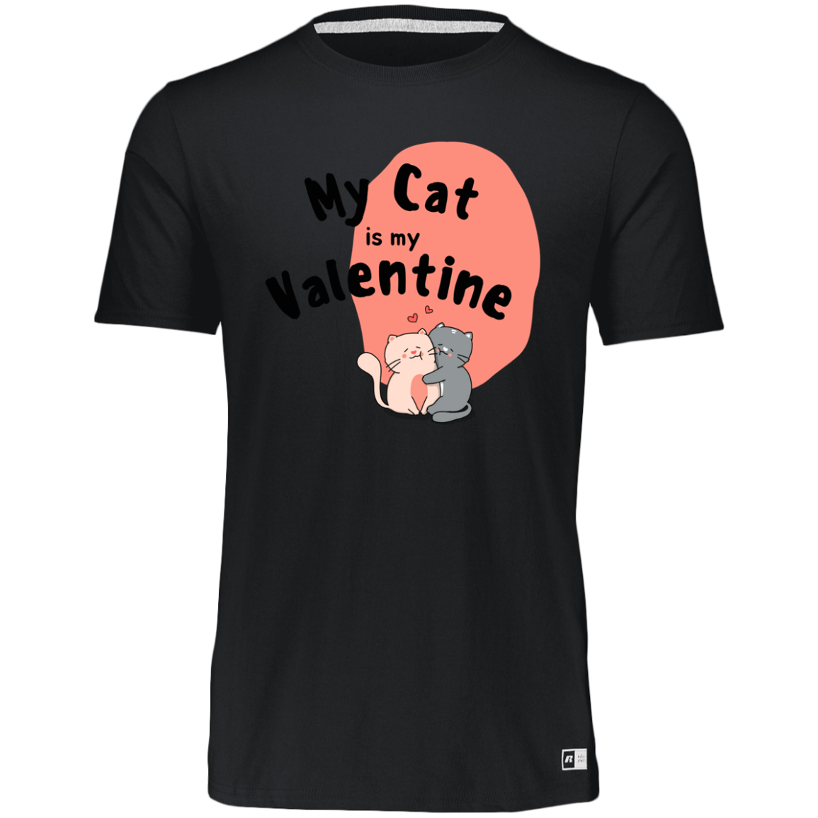 Women's Dri-Power Tee--My Cat is My Valentine