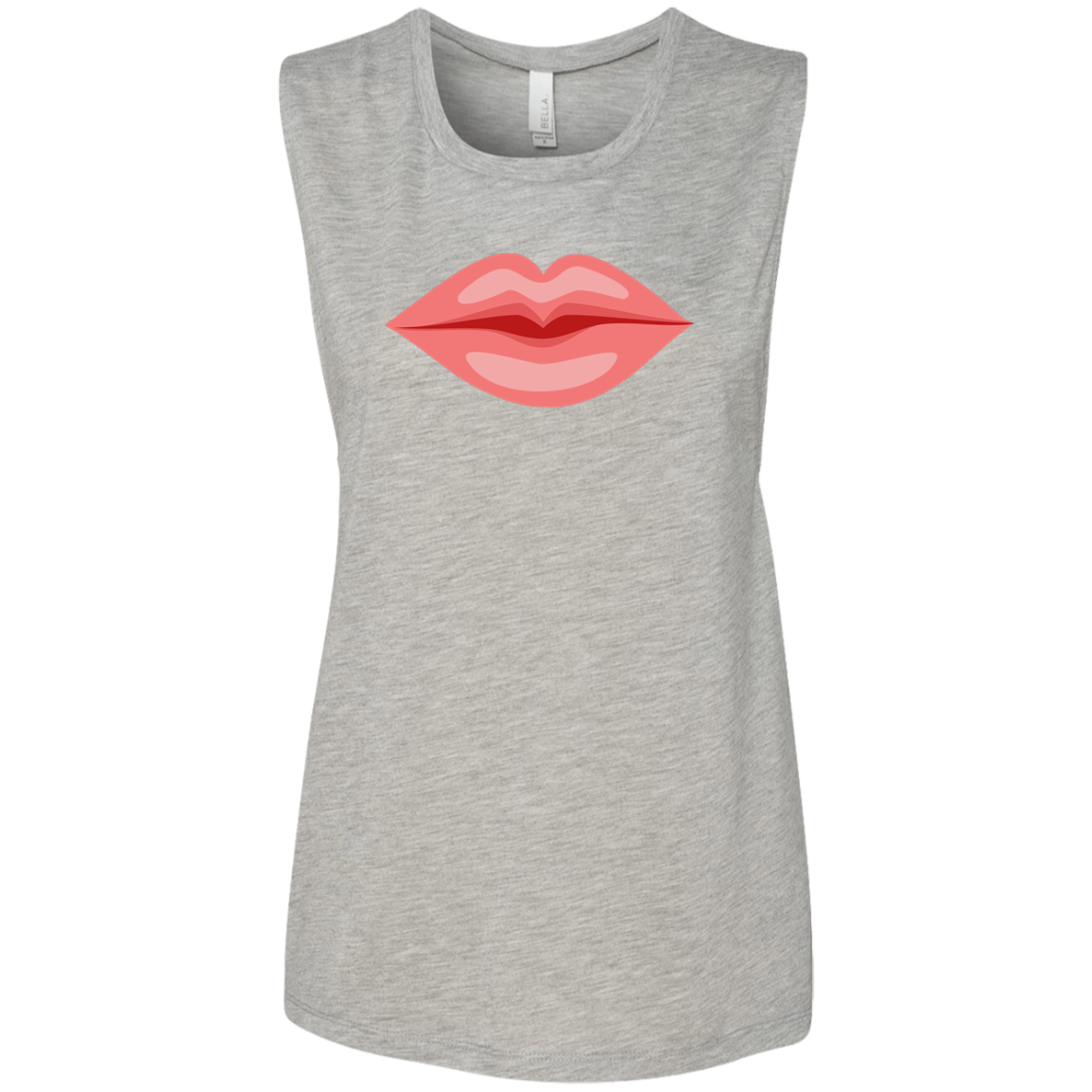 Luscious Lips Ladies' Flowy Muscle Tank