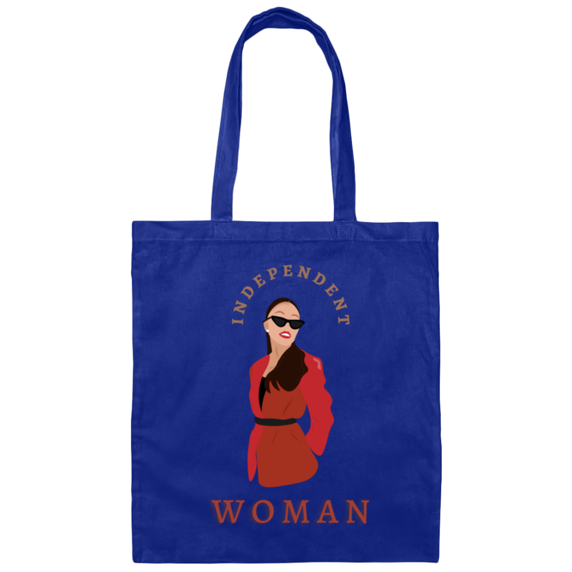 Independent Woman Canvas Tote Bag