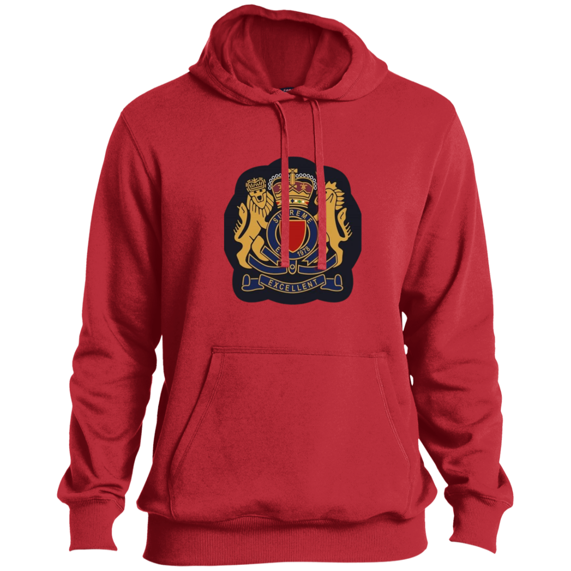 Royal EmblemTall Pullover Hoodie