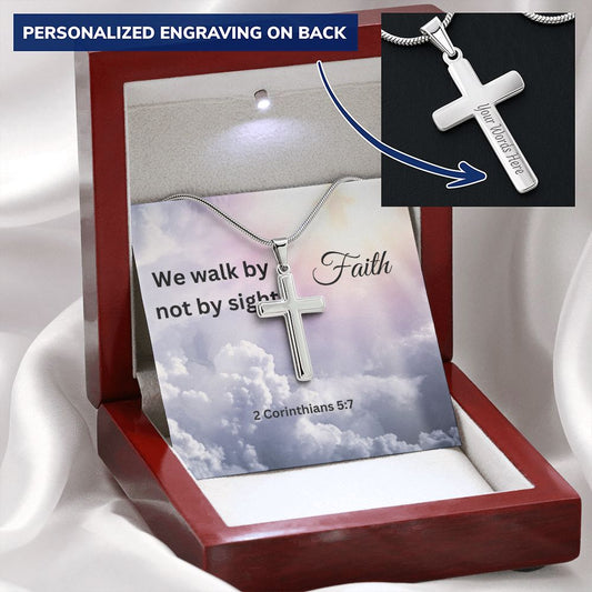 Holy Confirmation Gift, Confirmation Gift, Gift from Godparent, Gift from Parents, Confirmation Necklace, Gift for Him, Gift for Her, Baptism Gift, First Communion, Faith, Christening, Confirmation, Cross Necklace