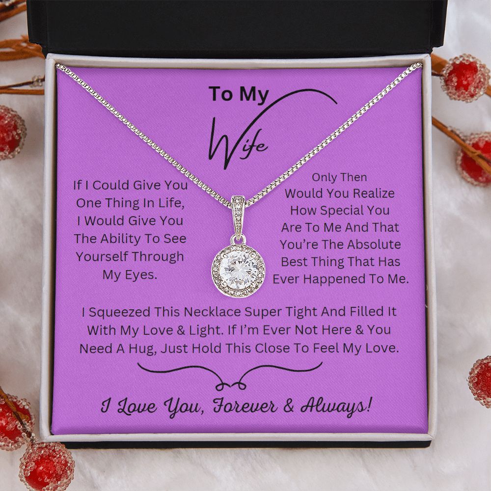 Eternal Hope Necklace, Wife Gift, Mother's Day Gift, Wife Necklace, Mother's Day Gift From Husband, Mother’s Day Gift From Spouse, Wife Birthday Gift, Just Because Gift to Wife, Birthday Gift, Anniversary Gift