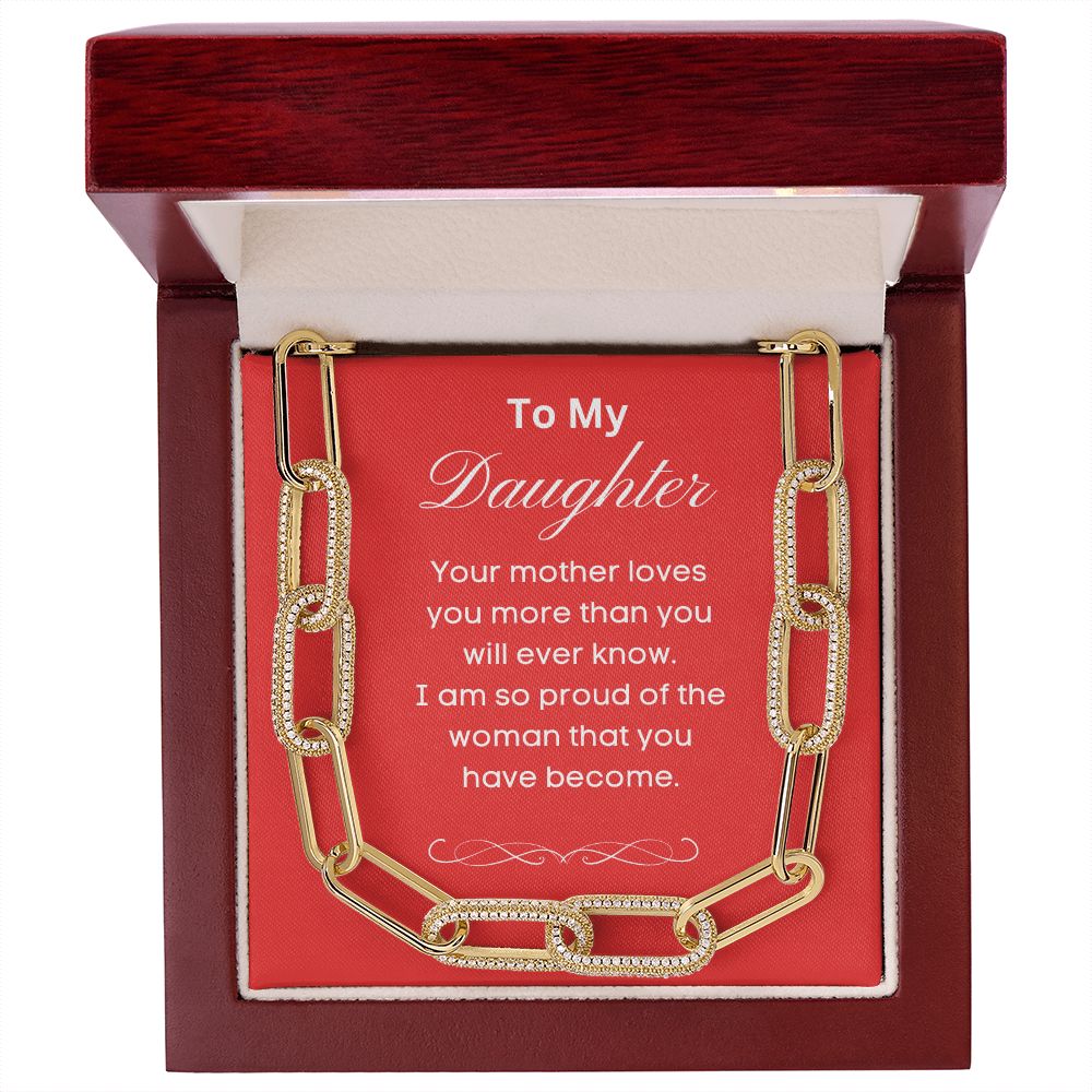 Luxurious Forever Linked Necklace is the perfect gift for birthdays, anniversaries,