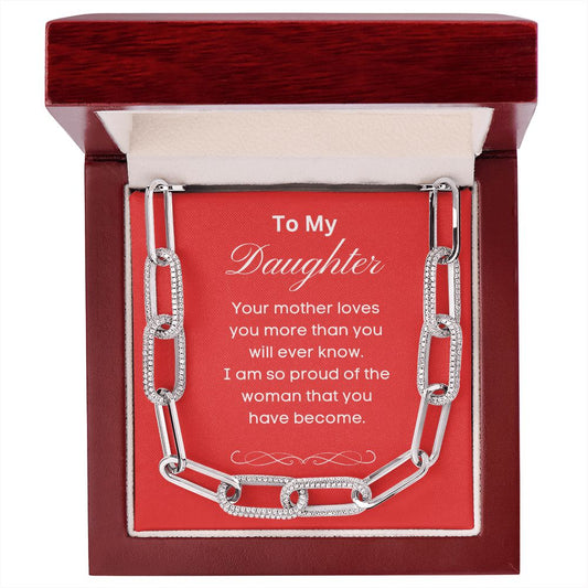 Luxurious Forever Linked Necklace is the perfect gift for birthdays, anniversaries,