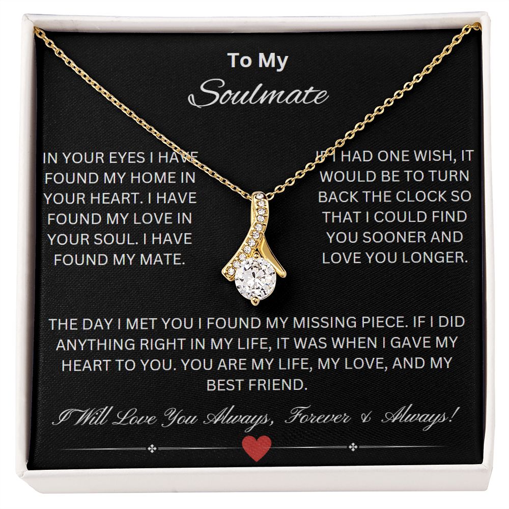 Beauty Necklace. Necklace For Soulmate, Wife Gift, Mother's Day Gift, Soulmate Gift, Wife Birthday, Just Because Gift, Birthday Gift, Anniversary Gift