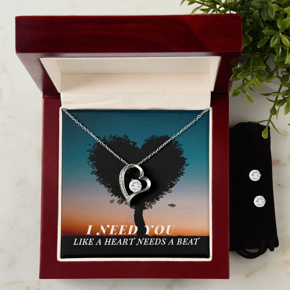 Forever Love Necklace. Wife Gift, Mother's Day Gift, Wife Necklace, Mother's Day Gift From Soulmate, Mother’s Day Gift From Spouse, Wife Birthday Gift, Soulmate Birthday Gift, Just Because Gift to Wife, Birthday Gift, Anniversary Gift